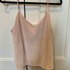NWT Express Pink Velvet Tank